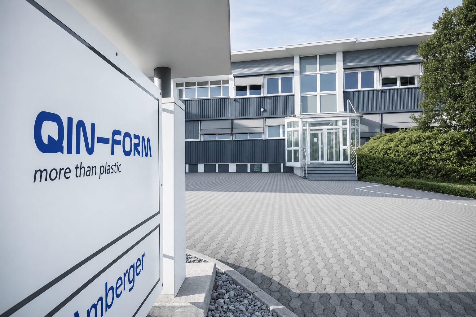 Eingang von QIN-FORM in Herford