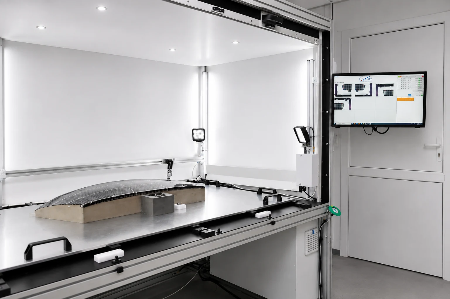 Camera-based EOL inspection station at QIN-FORM